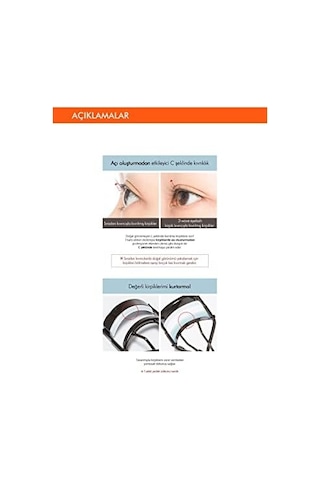 3 Kat Güçlü Kirpik Kıvırıcı Mıssha 3-wave Eyelash Curler 000 Açık Krem