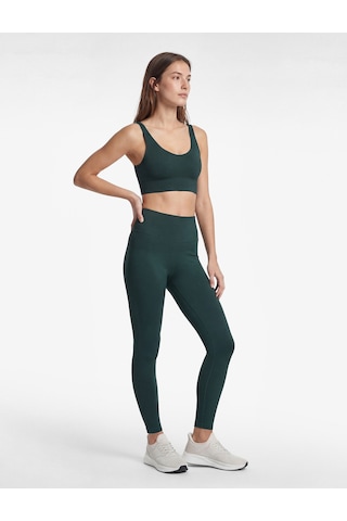 Koton Slim Fit Kolsuz U Yaka Sporcu Sütyeni Yeşil 6wak30025nk Yeşil