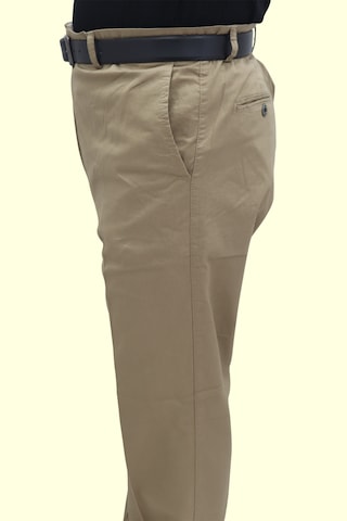 Toricelli Dmctekstil Erkek Trc-200 Düz Yüksek Bel Rahat Kalıp Boru Paça Yandan Cep Battal Yazlık Keten Pantolon Camel