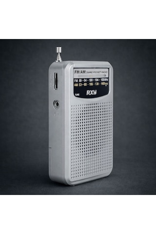 Rxy-bariton Cep Radyosu Fm/am Radio Analog Pilli