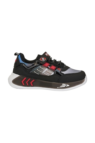 Tuğba Ortopedi 028 Çocuk Rahat Sneaker Siyah/kırmızı