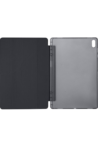Samsung Uyumlu Galaxy Tab S11 Ultra Kılıf Tri Folding Kalem Bölmeli Standlı Arka Kapak