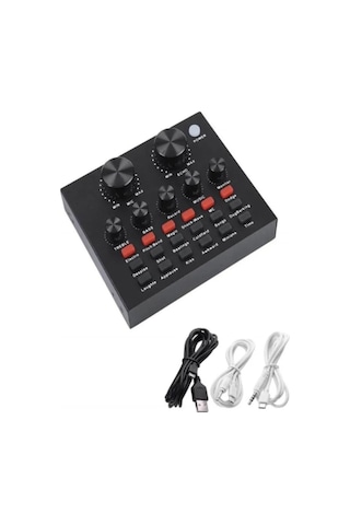 Filtreli Condenser Mikrofon Ses Kartı Stand Set