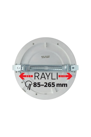 18 W Slim Ledli Sensörlü Armatür Beyaz Işık 6400k Diğer