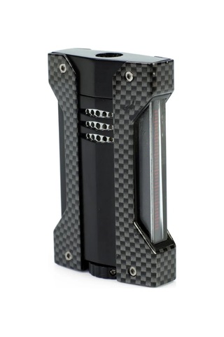 Conquistador Tek Torch Pürmüz Karbon Siyah Defi Extreme Dizayn Metal Puro Çakmağı Cnq-023