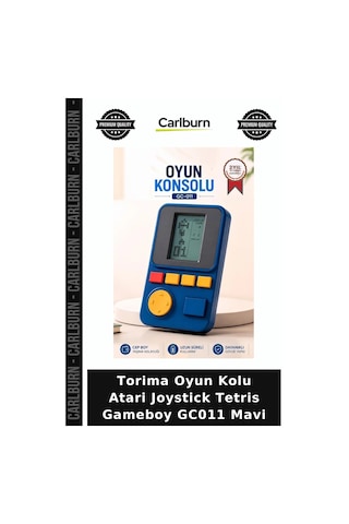 Premium Torima Oyun Kolu Atari Joystick Tetris Gameboy Gc011 Mavi Keyifli Oyuncak