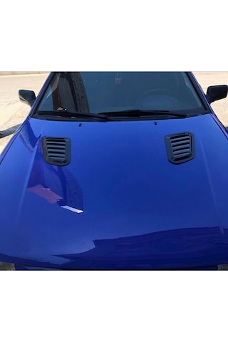 Kaput Üstü Havalandırma Izgarası Piano Black Abs Plastik Vent