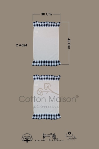 Amerikan Servisi Fırfırlı Retro 2 Lü Siyah