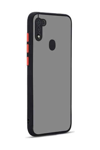 Galaxy A11 Kılıf Zore Hux Kapak Siyah