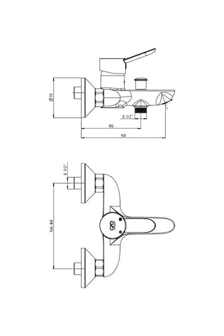 Gpd Banyo Bataryası Iris Mbb130 Krom