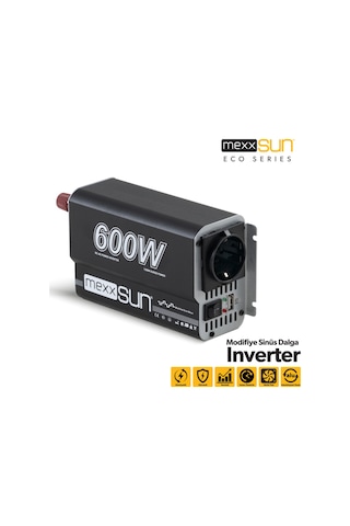 Mexxsun 12v 600w Modifiye Sinüs İnverter