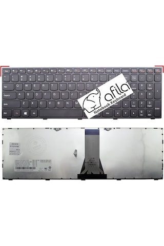 Lenovo Uyumlu G5080 G50-80 80E5 80Kr 80L0 Notebook Klavyesi (Siyah Çerçe - 538307486