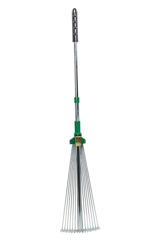 Eltu R4C02 Tırmık Metal Teleskopik Saplı Çim Tırmığı