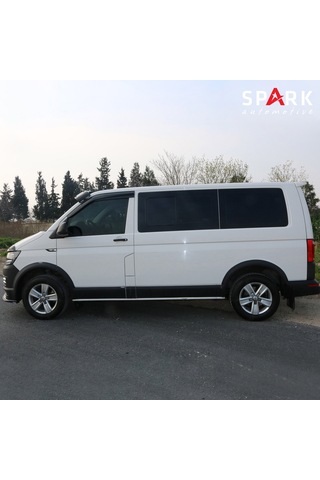 Volkswagen Transporter T6 2015-2020 Yıl Aralığı Uyumlu Kısa Şase Sağ Sürgü Dodik Seti 11 Parça Siyah