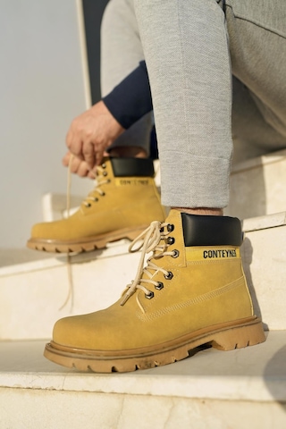 Muggo Catex Garantili Kaymaz Taban Suya Soğuğa Dayanıklı Unisex Kışlık Bot TARÇIN