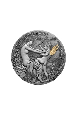 AgaKulche Aşk Tanrıçası Gümüş Sikke Coin