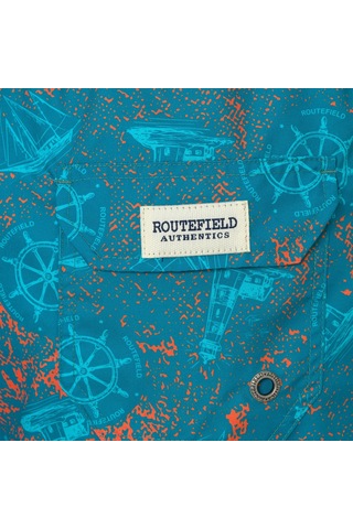 Routefield View Erkek Deniz Şortu Renkli Çok Renkli