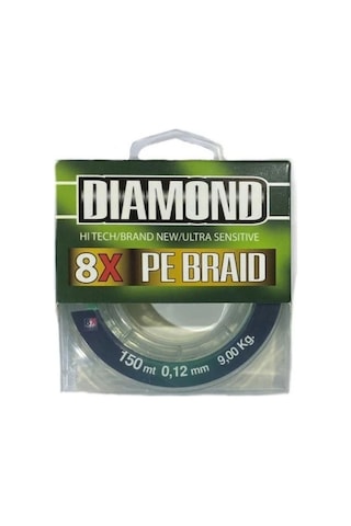 Bauer Diamond 8x150 Mt İp Misina 0,18 Mm