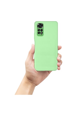 Xiaomi Redmi Note 11 4G Kılıf Kamera Korumalı Mat Ultra İnce Kapak