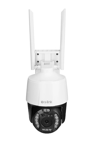 S-lınk Sl-ptz02 Akıllı Güvenlik Kamerası Wifi 3mpix 28mm Lens 25m. Gece Görüşü Hareket Algılama İki
