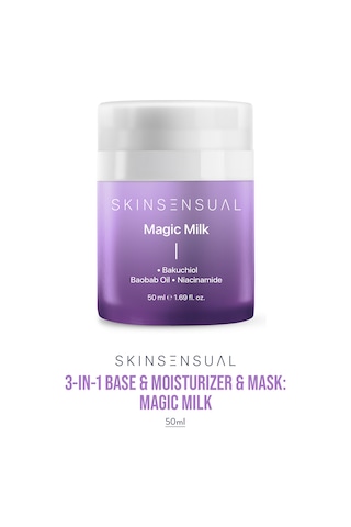 Skin Sensual Magic Milk 3-in-1: Base & Moisturizer & Mask 50ml