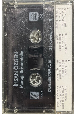 Plak Değildir Kaset Tir Kaset İhsan Özgen Anatolia Kaset