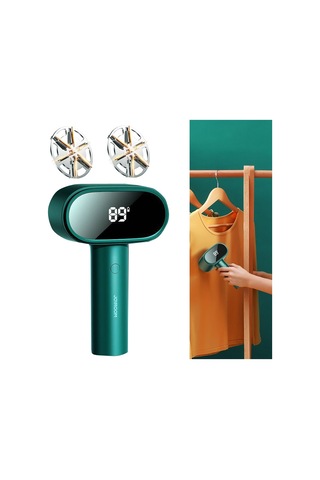 Sones Joyroom Gh120 Ev Giyim Tüy Yumağı Düzeltici 2 Bıçak Başlığıyla Giysilere Zarar Vermeden Tüylenmeyi Giderir Yeşil