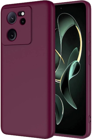 Xiaomi Mi 13t Pro Uyumlu Zore Mara Lansman Kılıf-koyu Mor Koyu Mor
