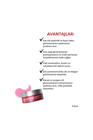 Medipeel Hyaluron Rose Peptide 9 Ampoule Eye 60 Adet Gül Özü Ve Peptidler Içeren Göz Bandı M0085
