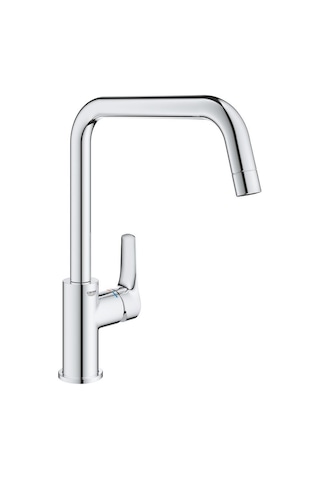 Grohe Eurosmart Tek Kumandalı Eviye Bataryası - 30567000 Gümüş