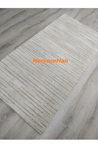 Foneks Halı Oslo 24589a Krem Bej 160x230 Cm Yumuşak Halı