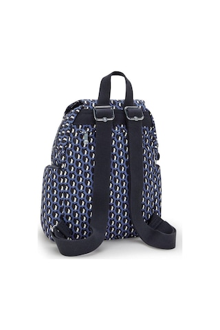 Kipling Kıplıng City Zip Mini Küçük Boy Sırt Çantası Desenli 3d K Blue Çok Renkli
