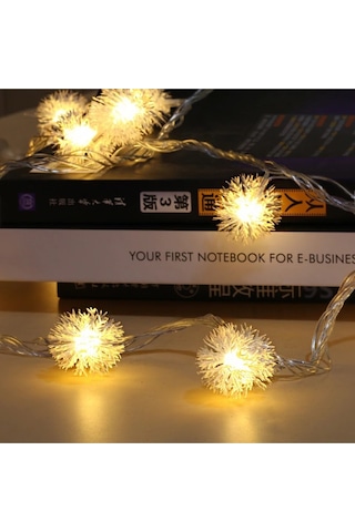 Noel Yılbaşı Ağacı Işığı Led Işık Kirpi Top Led Işık Kirpi Gün Işığı Led Işık 220v İp Led Işık Gün Işığı