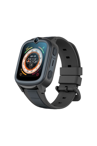 Harvox Hx Kids 4g Pro Sim Kartlı Harvox Akıllı Çocuk Saati Gps Konum Takibi Arama Konuşma 4g Destekli Siyah
