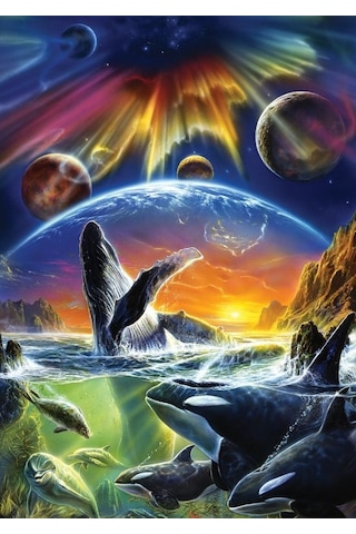 Art Puzzle 500 Parça Orka Evreni Puzzle