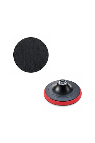 Cırt Zımpara Seti 115 Mm 10 Parça Matkap Aparatlı Ahşap Ve Metal Uyumlu