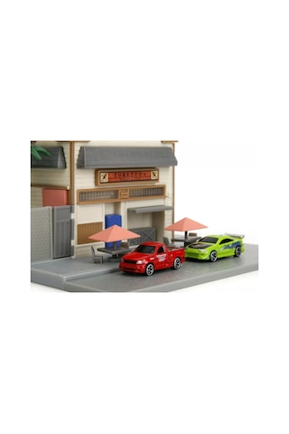 Jada Fast & Furious Nano Scene Diorama Dom Torreto's Market & Cafe