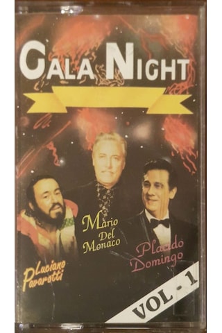 Plak Değildir Kaset Tir Gala Night Vol-1 Kaset