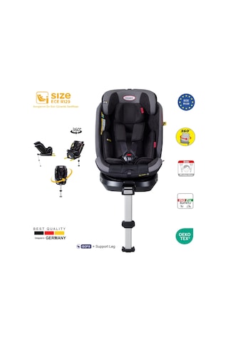 Holmer Capsula Multipro Aero 3D Legfix İ-Size 360 Dönebilir 0-36 KG Oto Koltuğu