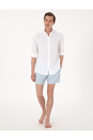 Pierre Cardin Erkek Mavi Deniz Şortu 50307984-vr036 Mavi