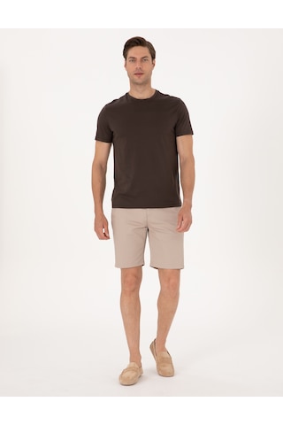 Pierre Cardin Erkek Bej Şort / Bermuda 50308132-vr011 Bej