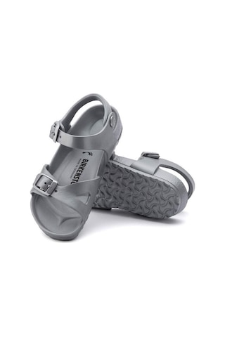 Birkenstock 1003533 Rıo Eva Metallic Silver Narrow Metallic Silver Gümüş