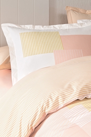 Puffy Romarin Ranforce Çift Kişilik Nevresim Seti Safran