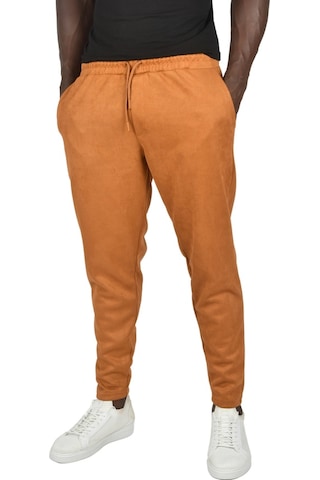 Deepsea Erkek Taba Beli Lastikli Bağcıklı Kırışmayan Süet Kumaş Rahat Kesim Dar Paça Spor Pantolon 2505556 False Taba