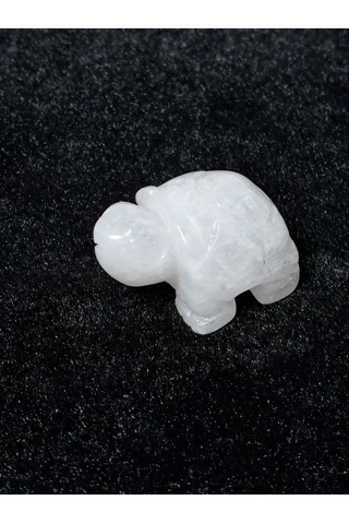 Beautiful Stones Çayır Kaplumbağası Heykelciği 25-30 Gr Dağ Kristali'nden 316899650