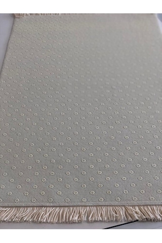 Banyo Paspası Leylak Desenli Dijital Baskılı 50x80 Püsküllü Polye Çok Renkli
