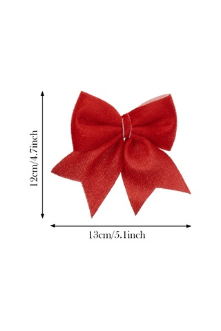 Karaca Home New Year Yılbaşı Ribbon Kırmızı Ağaç Kurdelesi 12x13 153.09.01.1779