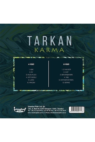 Tarkan Karma Lp Plak