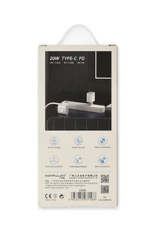Konfulon C69D 20W PD Şarj Cihazı