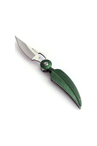 Crkt 6077 Xeaf Green Kızıldereli Tüy Çakı Yeşil